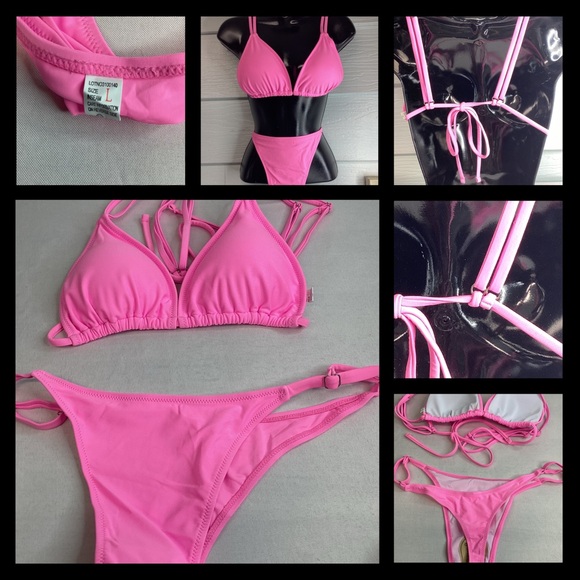 Pink Bikini Set - Picture 2 of 5